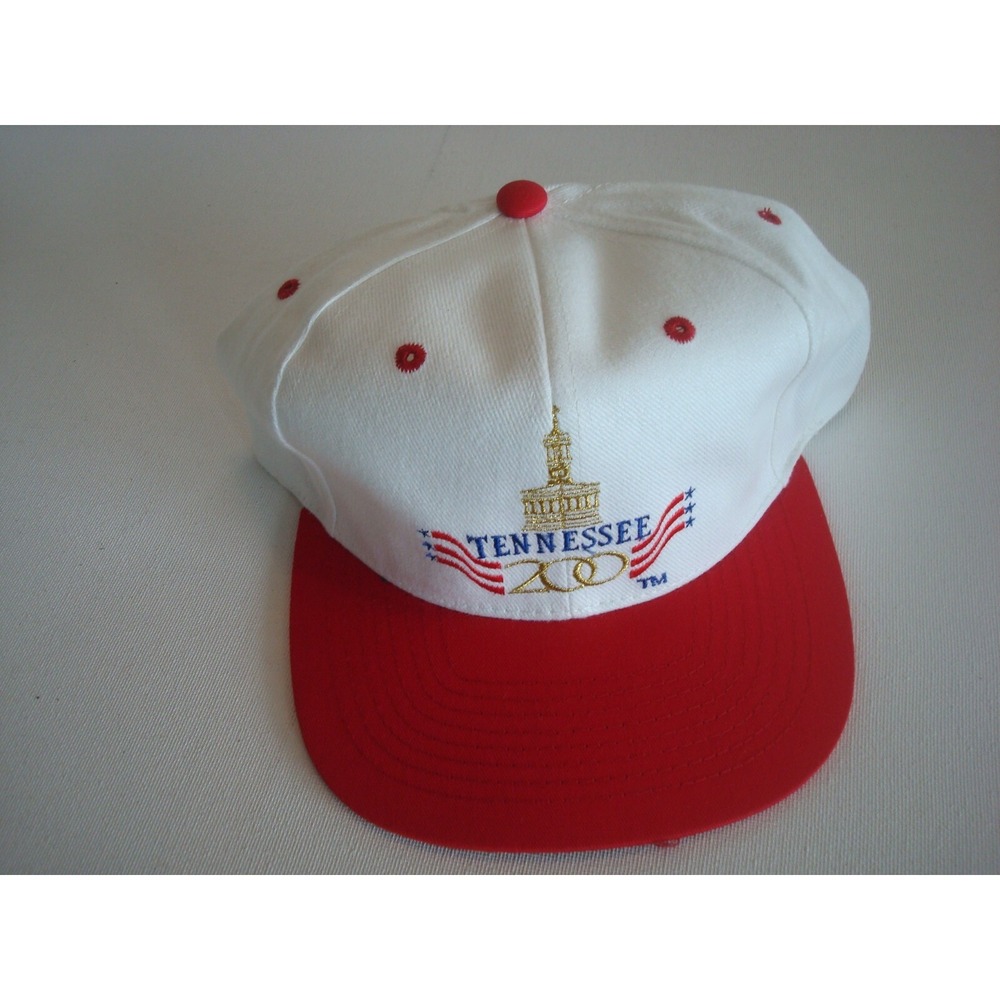 TENNESSEE STATE ANNIV BEACH GOLF snapback DEADSTOCK HAT CAP VINTAGE P3